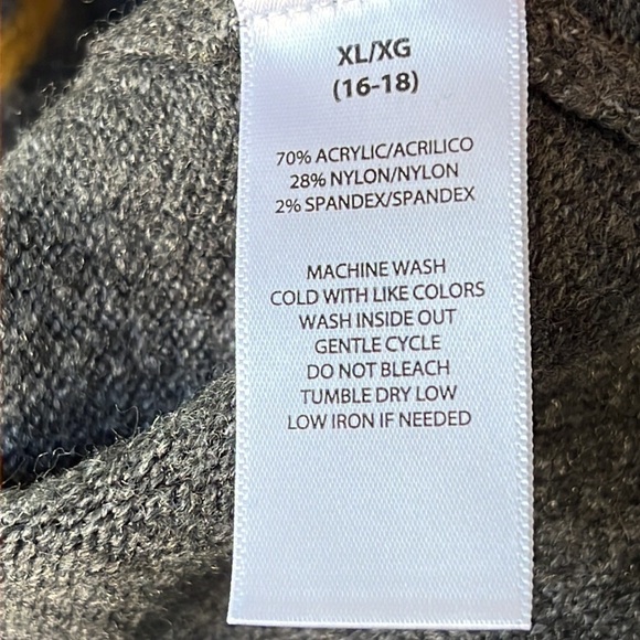 CLEARANCE BEACH LUNCH LOUNGE WOOL LIKE LEOPARD PRINT PULLOVER SWEATER LARGE EUC - Picture 5 of 5